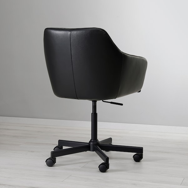 IKEA TOSSBERG / MALSKÄR swivel chair Grann Black / Black, Ikea Ireland | 3605VTLHO