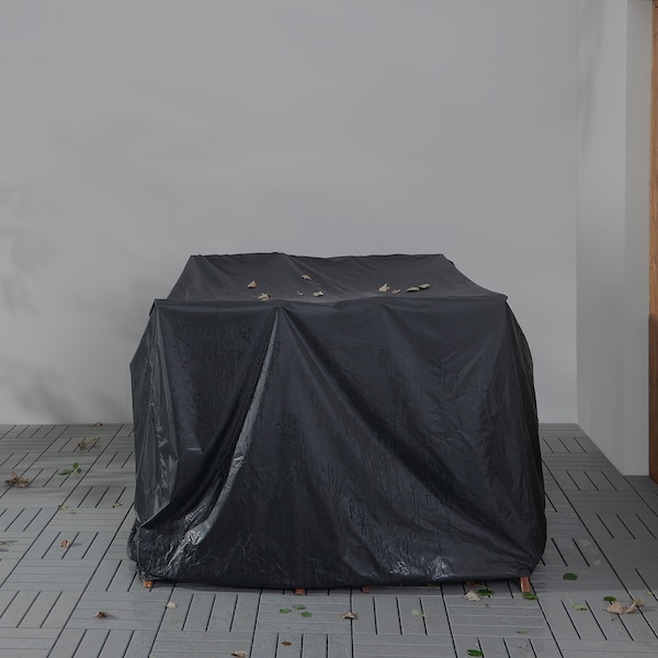 IKEA TOSTERÖ cover for furniture set, dining set/black, 57 1/8x57 1/8 in, Ikea Ireland | 7639BLOJH