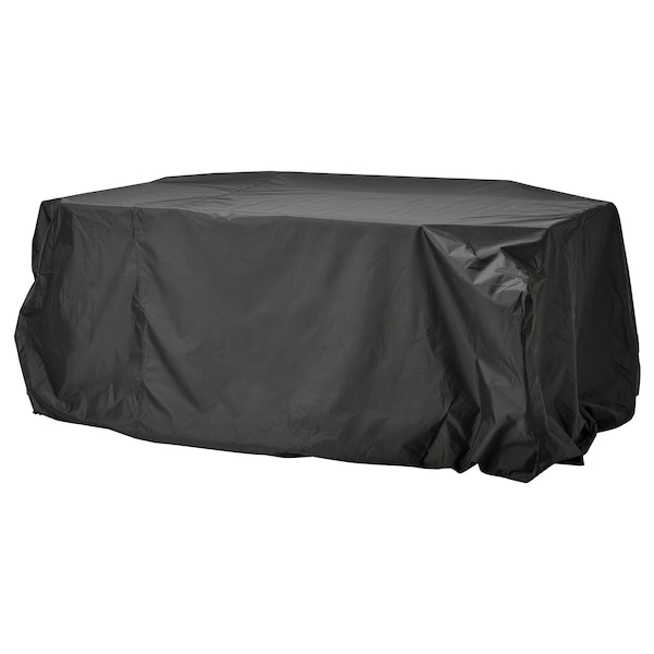IKEA TOSTERÖ cover for outdoor furniture, sofa/black, 86 5/8x86 5/8 in, Ikea Ireland | 4657CJAMV