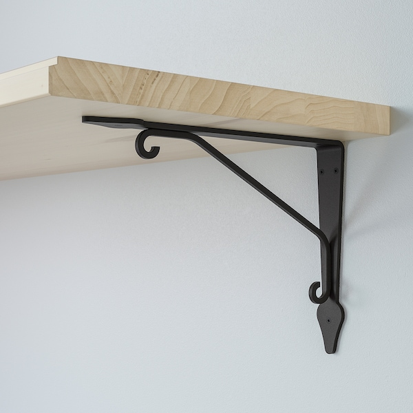 IKEA TRANHULT / KROKSHULT wall shelf, 47 1/4x11 3/4 in Aspen, Ikea Ireland | 3781YNAEL
