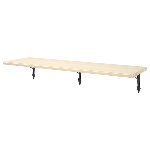 IKEA TRANHULT / KROKSHULT wall shelf, 47 1/4x11 3/4 in Aspen, Ikea Ireland | 3781YNAEL