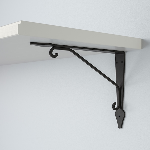 IKEA TRANHULT / KROKSHULT wall shelf, 47 1/4x11 3/4 in White Stained Aspen, Ikea Ireland | 6403ABILH