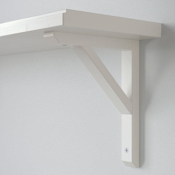 IKEA TRANHULT / SANDSHULT wall shelf, 31 1/2x7 7/8 in White Stained Aspen, Ikea Ireland | 3124KHGVT