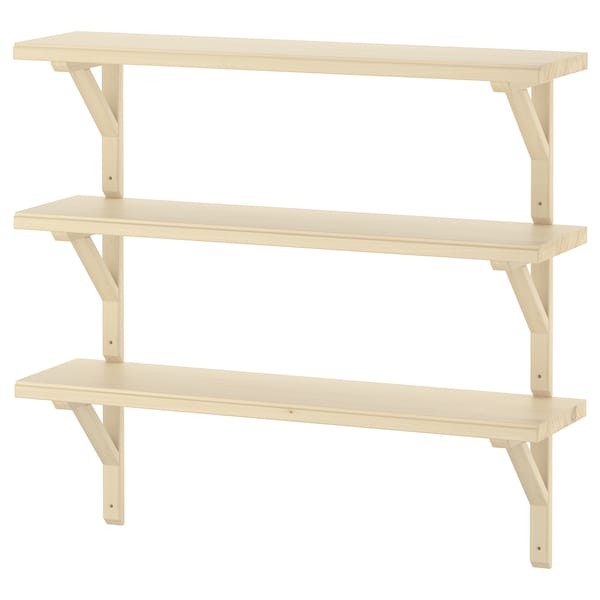 IKEA TRANHULT / SANDSHULT wall shelf combination, 31 1/2x7 7/8 in Aspen, Ikea Ireland | 2567QXOFK