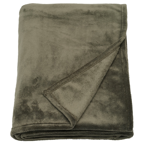 IKEA TRATTVIVA bedspread, Queen/King Dark Gray / Green, Ikea Ireland | 1894YDJAU