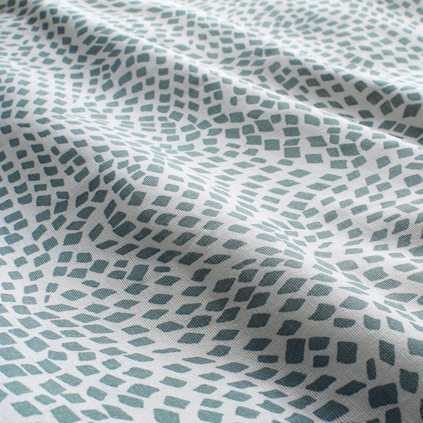 IKEA TRÄDKRASSULA duvet cover and pillowcase(s), Full/Queen (Double/Queen) White / Blue, Ikea Ireland | 1857LCGKM