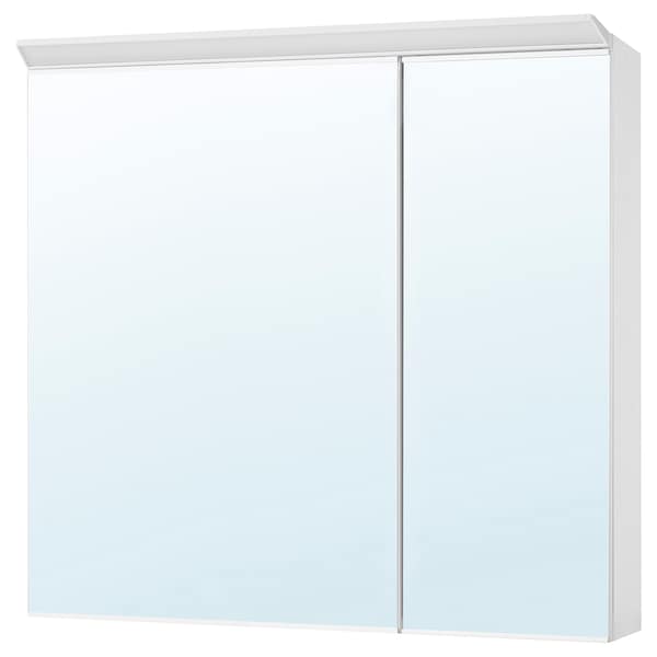 IKEA TREASJÖN mirror cabinet w/2 doors & light, 31 1/2x6 3/4x29 1/2 in, Ikea Ireland | 2509PTRCY