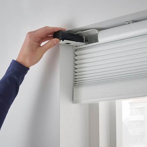IKEA TREDANSEN black-out cellular blind, smart wireless/battery operated white, 34x76 ¾ in, Ikea Ireland | 5498QYNAJ