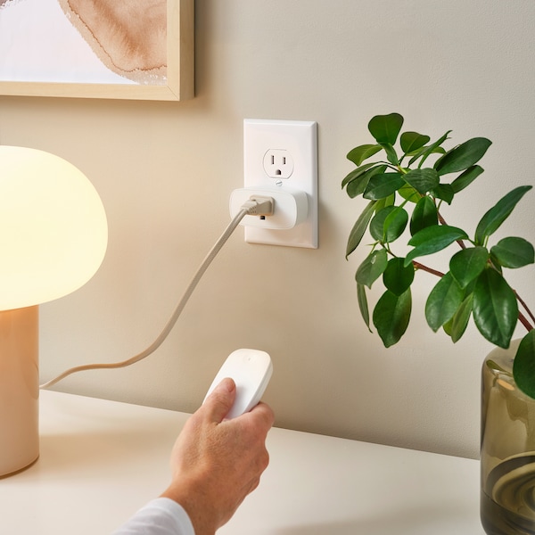 IKEA TRETAKT plug with remote control, smart, Ikea Ireland | 4608CDAHB