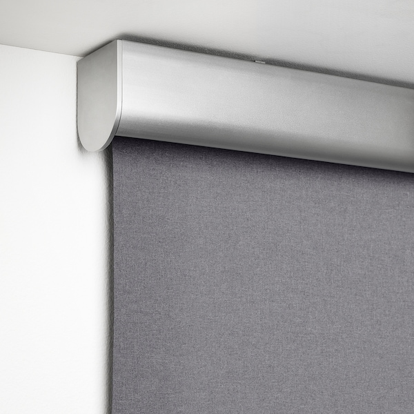 IKEA TRETUR black-out roller blind, 34x76 ¾ in Light Gray, Ikea Ireland | 8510NALYQ