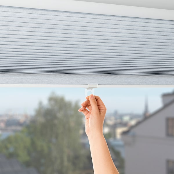 IKEA TRIPPEVALS black-out cellular blind, white, 34x76 ¾ in, Ikea Ireland | 5067ZEJOX