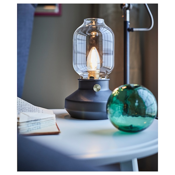 IKEA TÄRNABY table lamp, 10 in Dimmable Anthracite, Ikea Ireland | 4367OYSAF