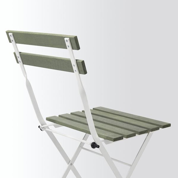 IKEA TÄRNÖ table+2 chairs, outdoor White / Green, Ikea Ireland | 1052TWAIS