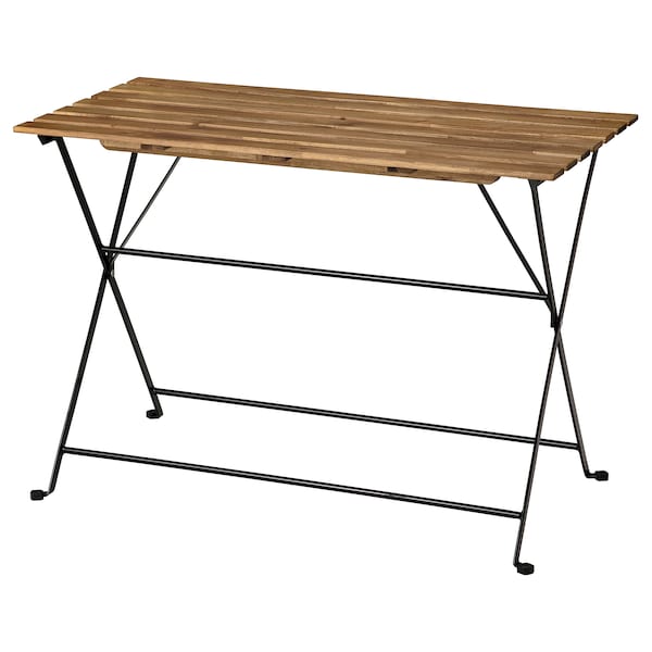 IKEA TÄRNÖ table, outdoor, black/light brown stained, 39 3/8x21 1/4 in, Ikea Ireland | 2058TWEGI