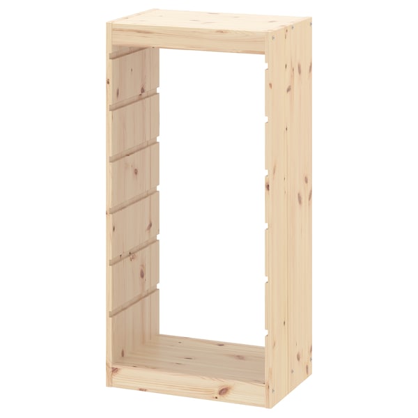 IKEA TROFAST Frame, light white stained pine pine, 17 3/8x35 7/8 in, Ikea Ireland | 8623QIHGC