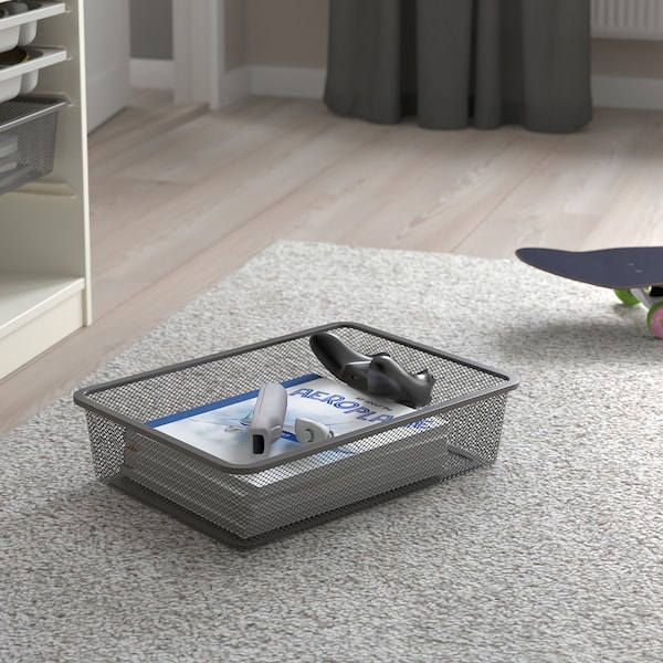 IKEA TROFAST storage combination with boxes, 39x17 3/8x22 in White / Dark Gray, Ikea Ireland | 5380UTRIK