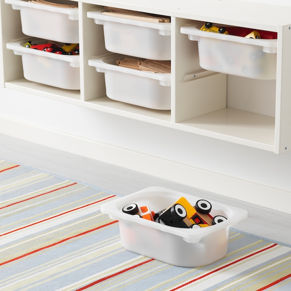 IKEA TROFAST wall storage, 39x8 ¼x11 ¾ in White / White, Ikea Ireland | 3678KDHQP