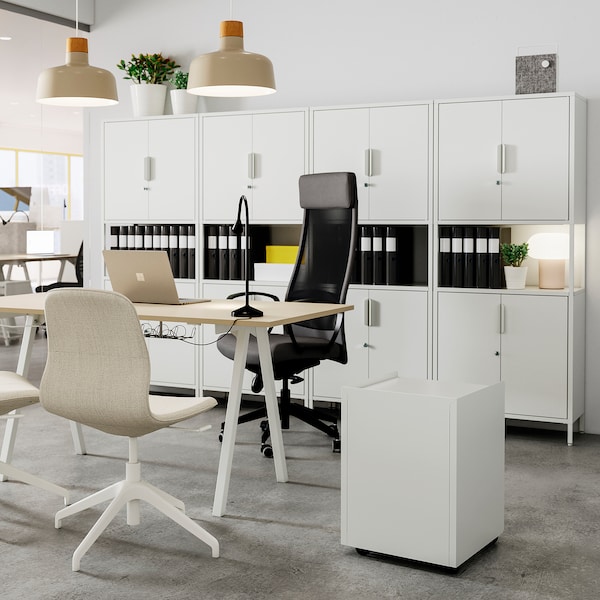 IKEA TROTTEN cabinet with doors, 27 1/2x13 3/4x68 1/8 in White, Ikea Ireland | 9258ZJLSA