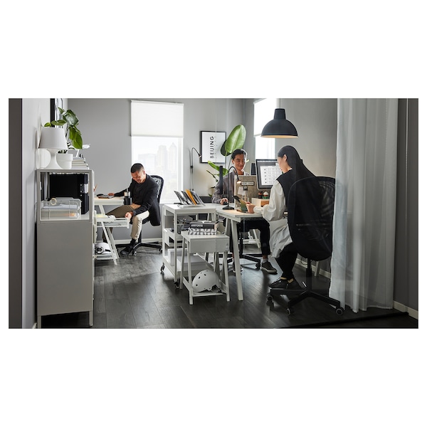 IKEA TROTTEN desk, 47 1/4x27 1/2 in White, Ikea Ireland | 4871QDYBE