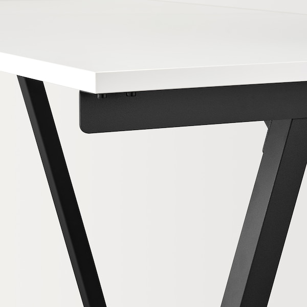 IKEA TROTTEN desk, 47 1/4x27 1/2 in White / Anthracite, Ikea Ireland | 6804HGBEF