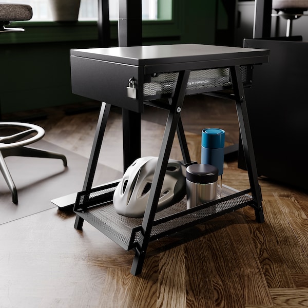 IKEA TROTTEN drawer unit, 13 3/8x22 in Anthracite, Ikea Ireland | 8504ALSOQ