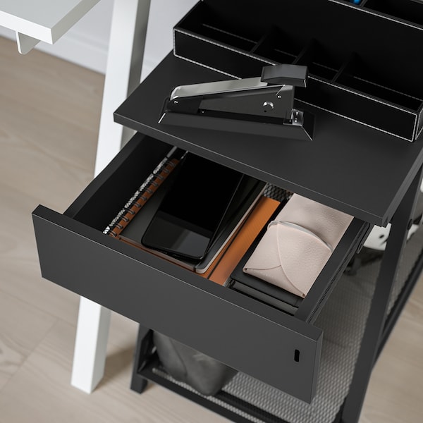 IKEA TROTTEN drawer unit, 13 3/8x22 in Anthracite, Ikea Ireland | 8504ALSOQ