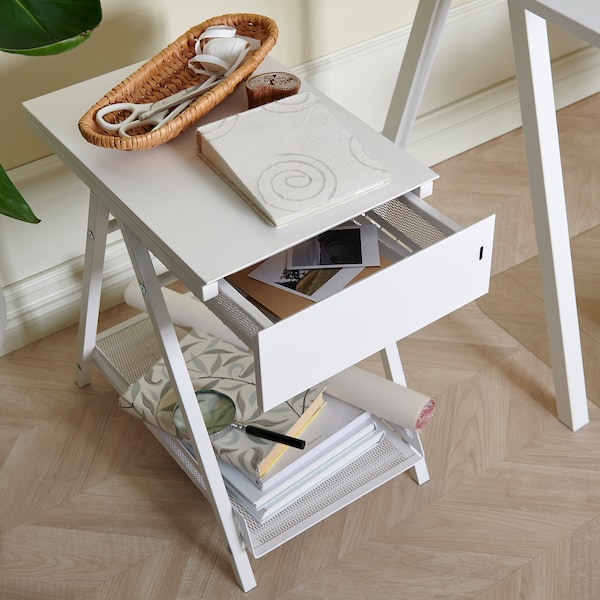 IKEA TROTTEN drawer unit, 13 3/8x22 in White, Ikea Ireland | 5714ULFJK