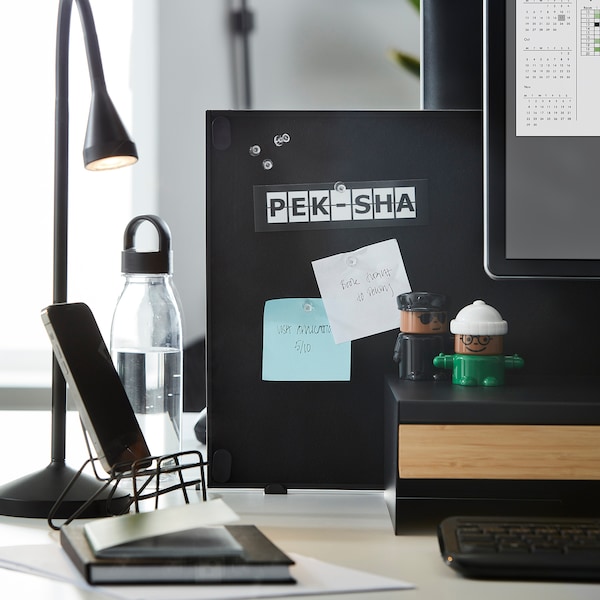 IKEA TROTTEN noticeboard, 30x13 in Anthracite, Ikea Ireland | 2981GTQEV