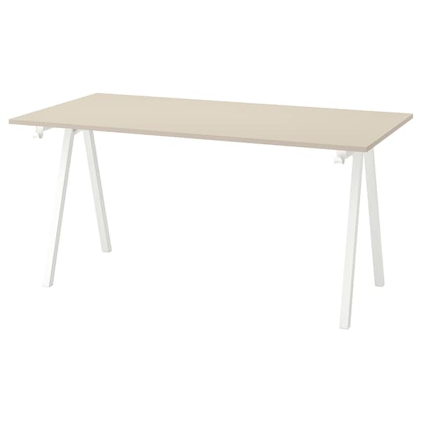 IKEA TROTTEN tabletop, 63x31 1/2 in Beige, Ikea Ireland | 3968JXDSR