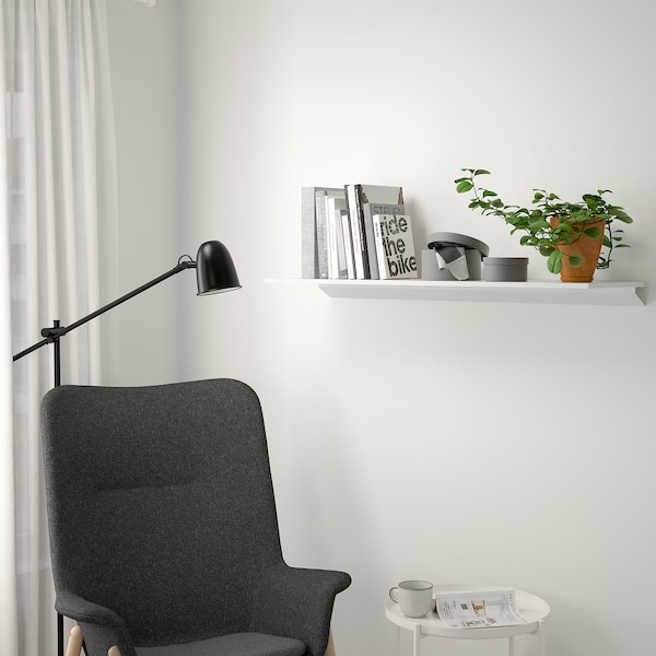 IKEA TROXHULT wall shelf, white, 43 1/4x12 5/8 in, Ikea Ireland | 7029UYXAI