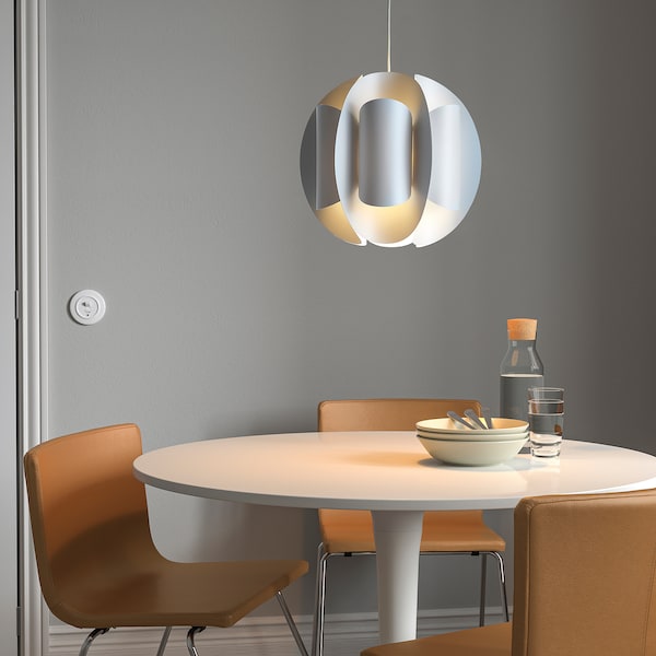 IKEA TRUBBNATE / HEMMA pendant lamp, white, 15 in, Ikea Ireland | 2850BCRST