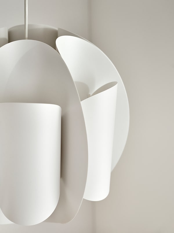 IKEA TRUBBNATE / HEMMA pendant lamp, white, 15 in, Ikea Ireland | 2850BCRST