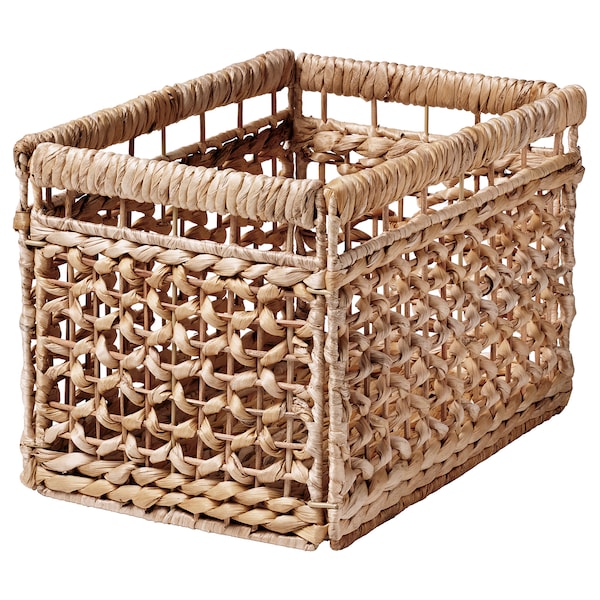 IKEA TÄTING basket, banana leaves/natural, 13 ¾x9 ¾x9 ¾ in, Ikea Ireland | 4920ZLNJE