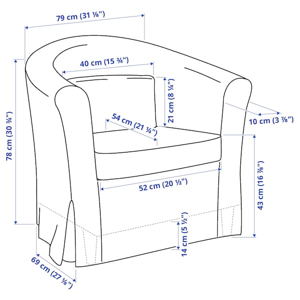 IKEA TULLSTA armchair Lofallet Beige, Ikea Ireland | 4071ADUPO