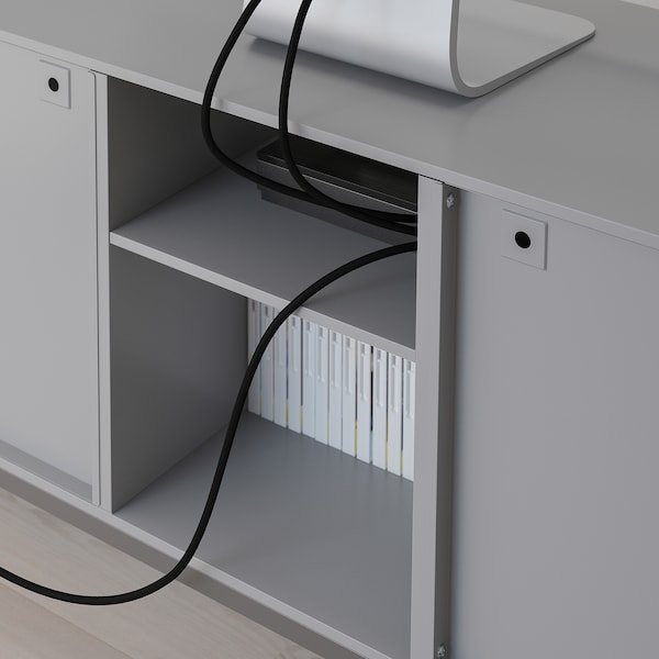 IKEA TULLSTORP TV unit, gray, 44 7/8x13 3/4x20 7/8 in, Ikea Ireland | 5106NIJTZ