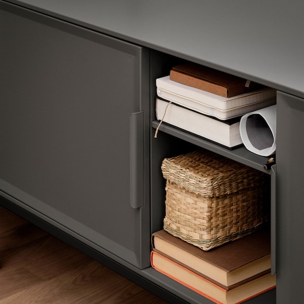 IKEA TULLSTORP TV unit, gray, 44 7/8x13 3/4x20 7/8 in, Ikea Ireland | 5106NIJTZ