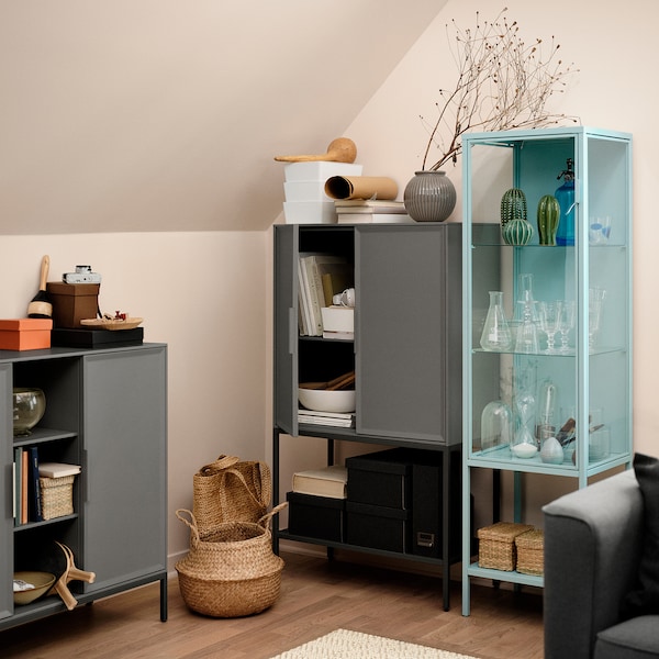 IKEA TULLSTORP cabinet, gray, 39x13 3/4x35 in, Ikea Ireland | 1945AOBDM