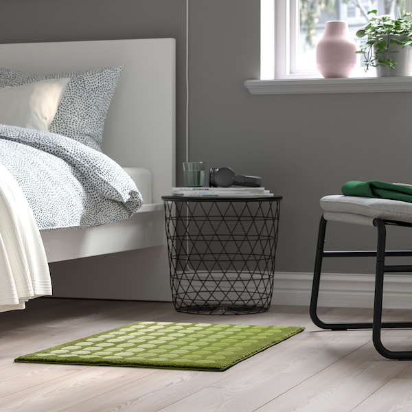 IKEA TUNNELBANA door mat, 2'0 inx2'11 in Light Green, Ikea Ireland | 6359CDYUM