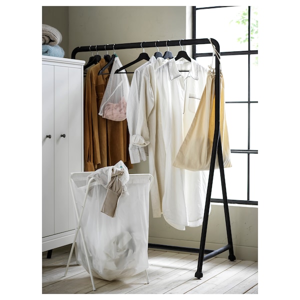 IKEA TURBO Clothes rack, indoor/outdoor, black, Ikea Ireland | 2314FDSRG