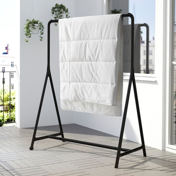 IKEA TURBO Clothes rack, indoor/outdoor, black, Ikea Ireland | 2314FDSRG