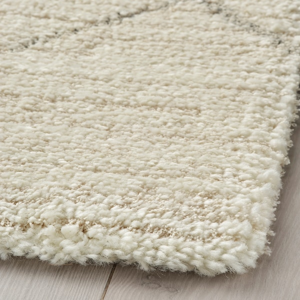 IKEA TVERSTED rug, beige, 4'4 inx6'5 in Beige, Ikea Ireland | 8253ILXZY