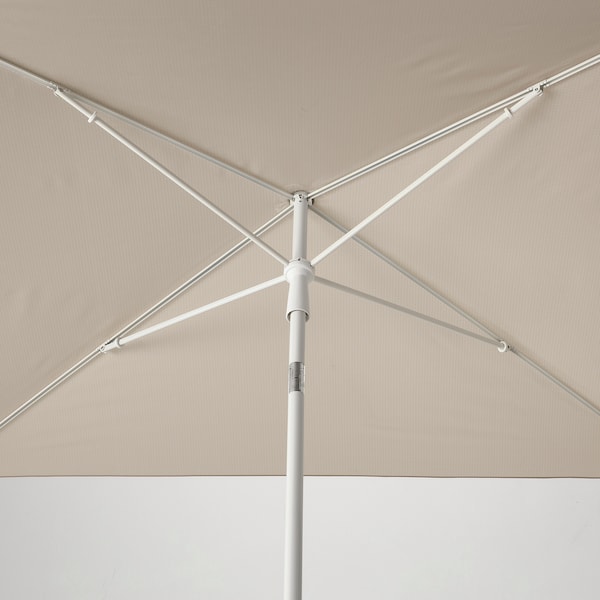 IKEA TVETÖ umbrella, gray-beige white/Grytö gray, 70 7/8 in, Ikea Ireland | 5176OPLDM
