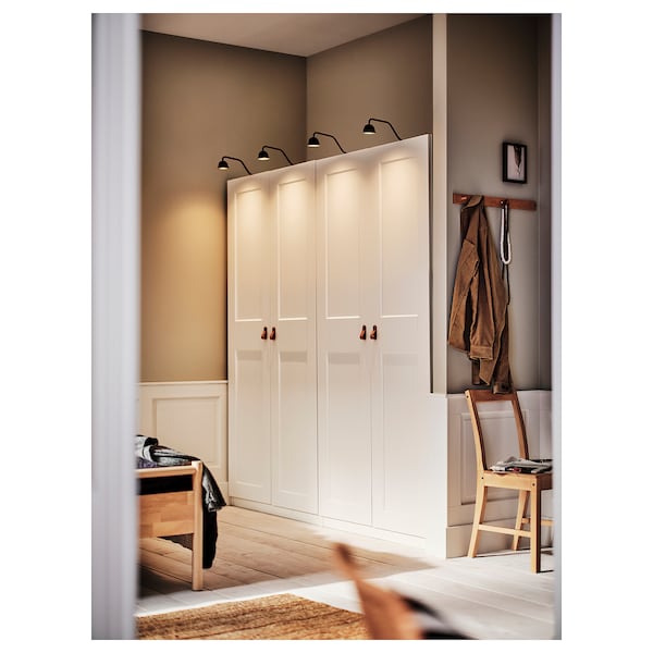 IKEA TVÄRDRAG cabinet lighting, black/dimmable, Ikea Ireland | 1039YQUVA