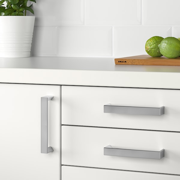 IKEA TYDA handle, stainless steel, 57/16 in, 2 pack, Ikea Ireland | 2037PKCNT