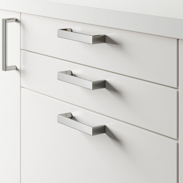 IKEA TYDA handle, stainless steel, 57/16 in, 2 pack, Ikea Ireland | 2037PKCNT