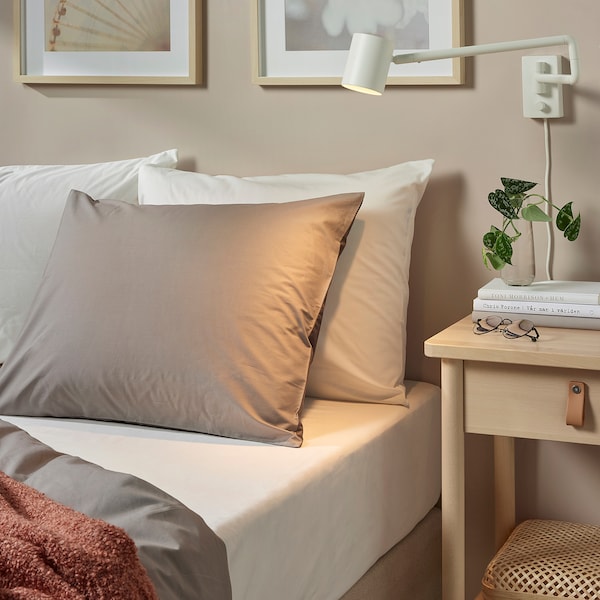 IKEA ULLVIDE fitted sheet, King White, Ikea Ireland | 4580CDSYI