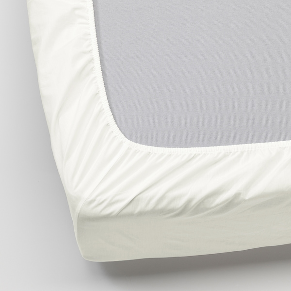 IKEA ULLVIDE fitted sheet, King White, Ikea Ireland | 4580CDSYI