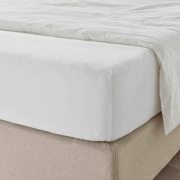 IKEA ULLVIDE sheet set, Full/Double White, Ikea Ireland | 9701OWXND