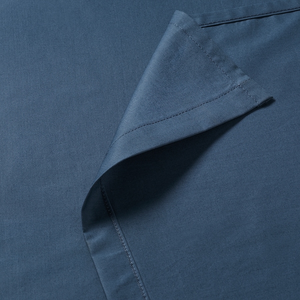 IKEA ULLVIDE sheet set, King Dark Blue, Ikea Ireland | 8460BSHUK