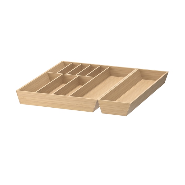 IKEA UPPDATERA flatware tray/utensil tray, light bamboo, 20x19 1/2 in, Ikea Ireland | 9832CLIDF